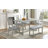 6-piece Dining Table Set With 4 Upholstered Chairs And Bench,dining table set,dining room set-277266658-277266668-277266659