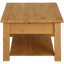 Alaine Solid Wood Four Leg Coffee Table with Storage-24545537