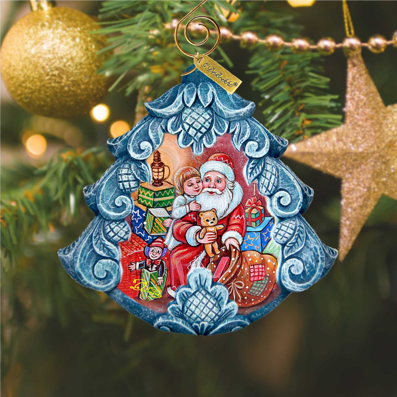 3'' Resin Holiday Shaped Ornament