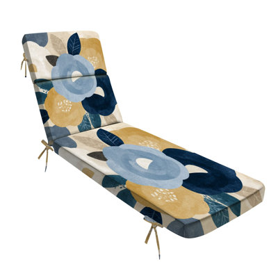  Coussin de chaise longue d'extérieur 3 po pour l'extérieur