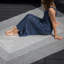 Rita Small Handwoven Rectangular Indoor/Outdoor Rug in Pebble Grey-70052665