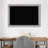 Elegant Brushed Pewter Frame Wall Cork Small Bulletin Board