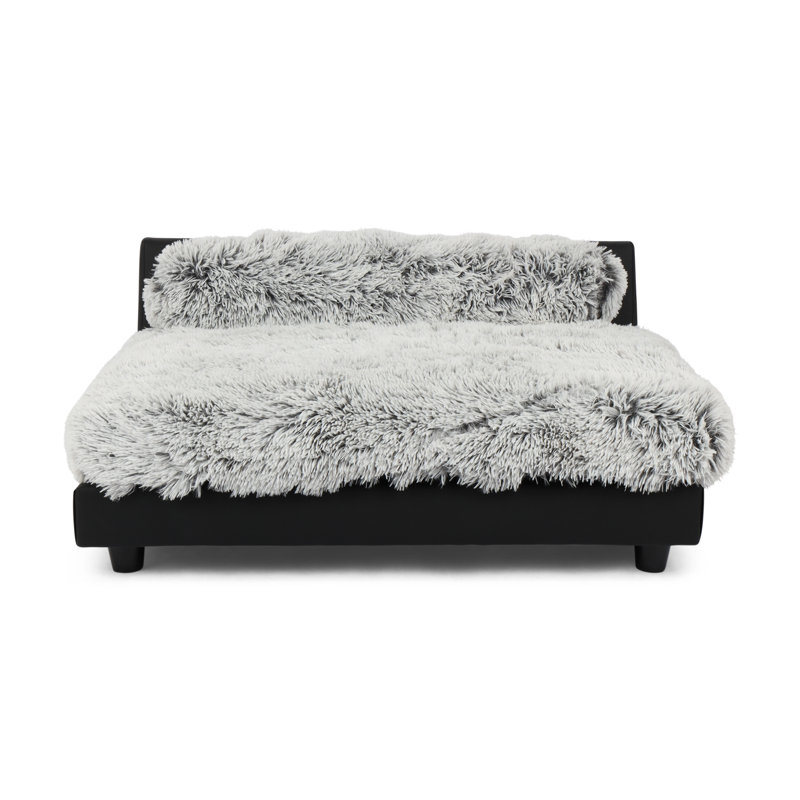 Canapé pour chien Soho, Ivoire, Moyen (l 26 po x P 24 po x H 16 po)