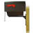 Titan Steel Post Mounted Mailbox