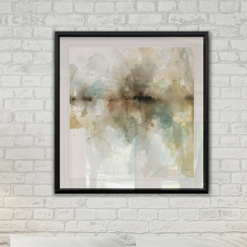 Island Mist II - reproduction de cadre photo, H 22,5 po x l 22,5 po x P 1,5 po