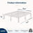 Metal Platform Bed Frame with Heavy Duty Steel Slat Support, No Box Spring Needed-1929901033-1929901035-1924212961