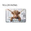 Tapis de bain Yak In, 16 x 24 po