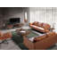 Rectangular coffee table walnut
