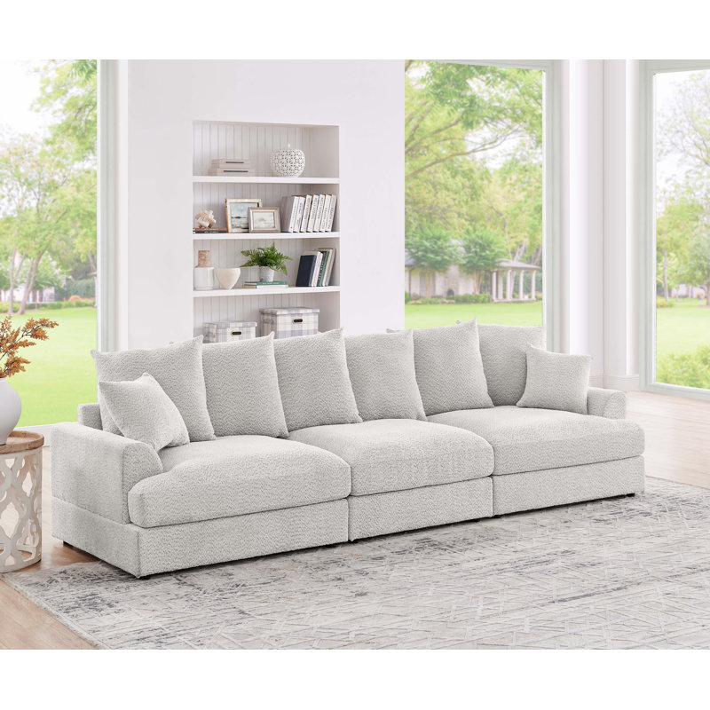 Canapé modulaire Arden Cloud, Beige