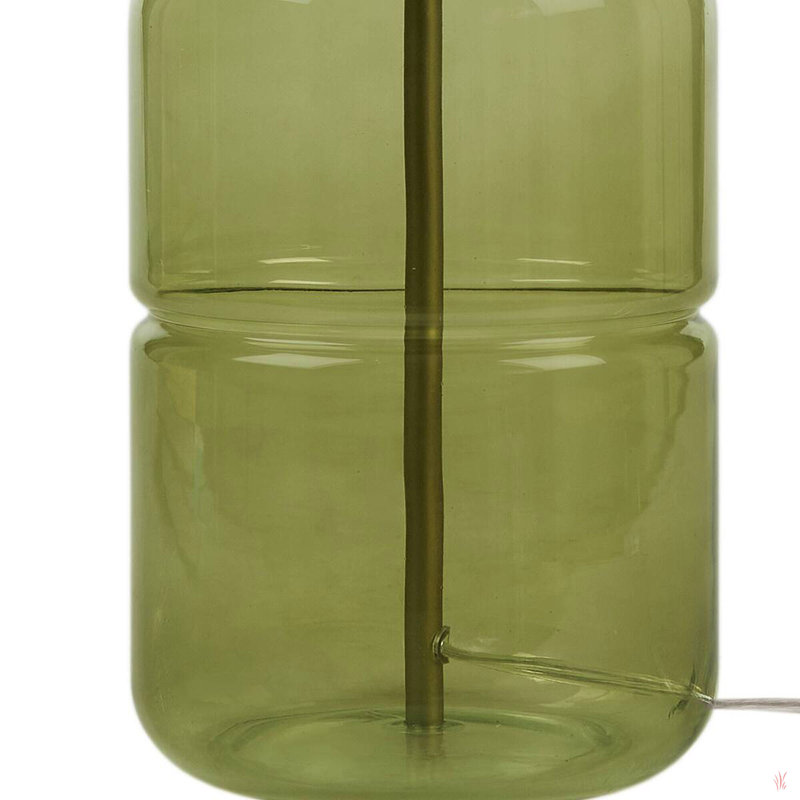 Glass Table Lamp Green See Below