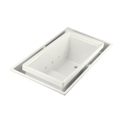 Sok Drop-In Effervescence Bath with Chromatherapy and Right-Hand Drain
