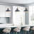 Ozma 1-Light Adjustable Aluminum Dome Pendant-949999298