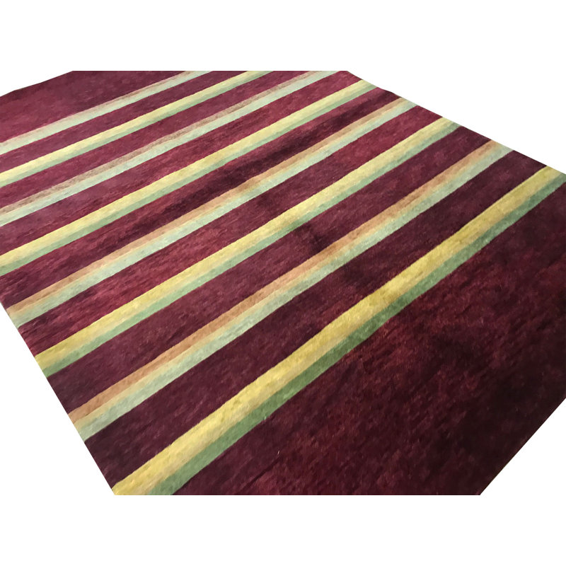 Hand-Knotted High-Quality Peach Area Rug