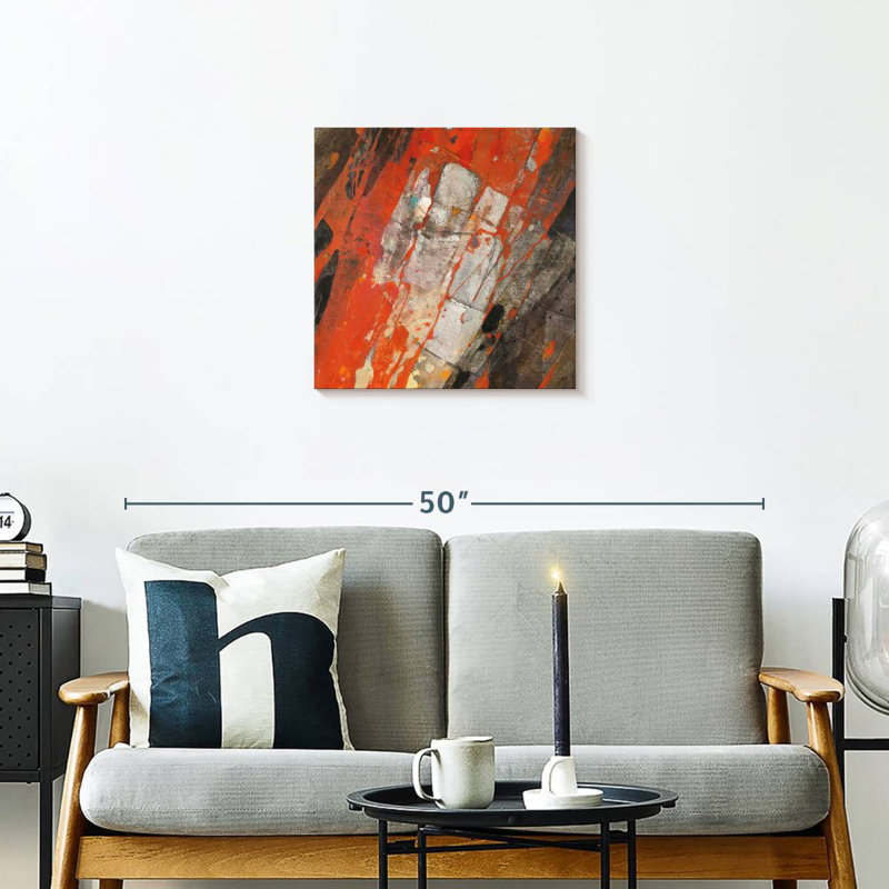 Hot Lava, 20" H x 20" W