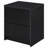 Geary Black 2-Drawer Nightstand LED Lights And USB-923800949