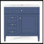 36'' Bathroom Vanity with Top Sink, Modern Bathroom Storage Cabinet-1705971143