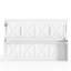 Lit escamotable double avec bureau, station de charge USB, lumières DEL, blanc-1150842700-1150842703