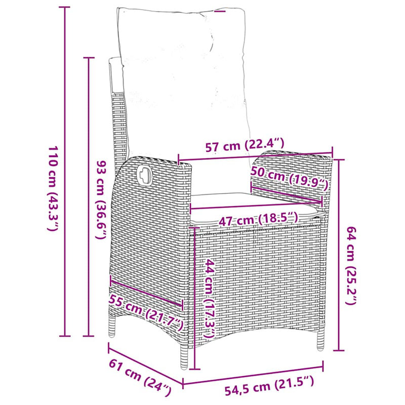 Patio Dining Set with