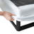 Jessine 8 Inch Metal Box Spring, Fabric - Covered, Easy Assembly Mattress Foundation-1990355501