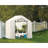 GrowIT Backyard Greenhouse 6 x 4 x 6 ft 6 in. Translucent