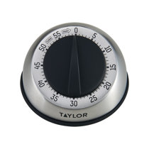 Kitchen Timer, Chef's Cooking Timer Clock With Loud Alarm, Mechanical -  Magnetic Background, No Batteries Required, Delicate