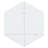 Hexitile 7"x 8" Porcelain Wall Tile