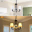 Lustre classique / traditionnel à 3 lumières à intensité variable-2089914771