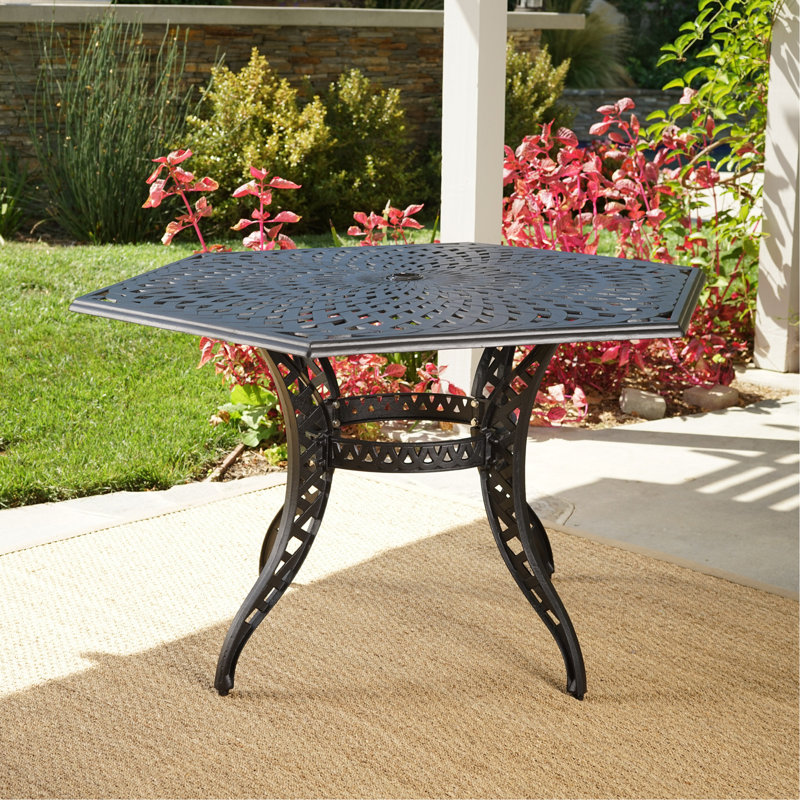 CAYMAN ARCH II MESH HEX TABLE