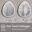 Miroir de salle de bain à DEL 32 po x 32 po