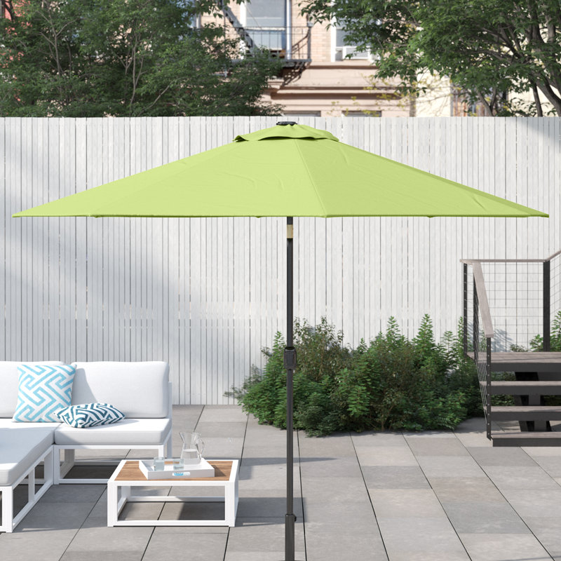 Chrisman 105'' Market Umbrella, Lime Green