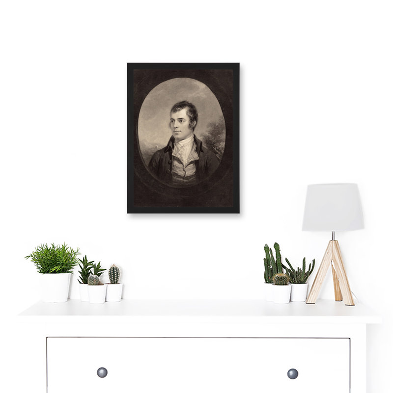 Walker Cousins Nasmyth British Robert Burns Scottish Bard Poet - Single Picture Frame Painting