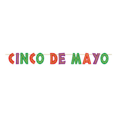 Serpentin scintillant Cinco De Mayo