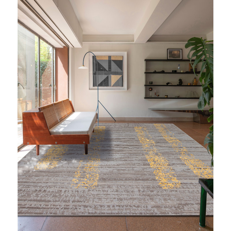 Tapis rectangulaire en laine Vaheed Ta-2, Rectangle 9 pi x 12 pi
