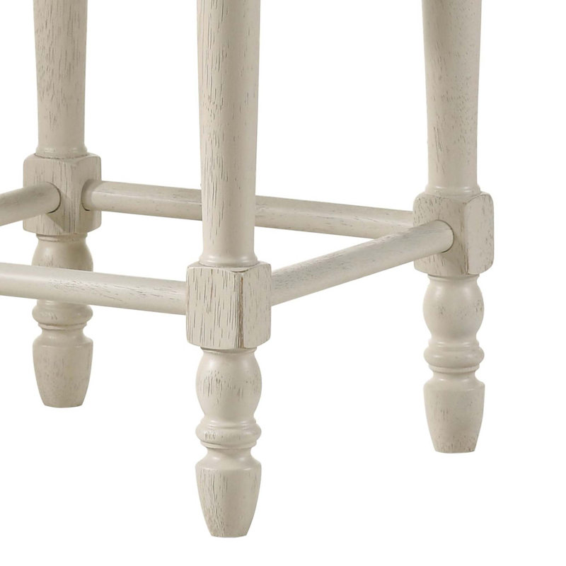 Tabouret en tissu Tasnim (ensemble de 2)