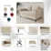 51.97'' Reception Loveseat