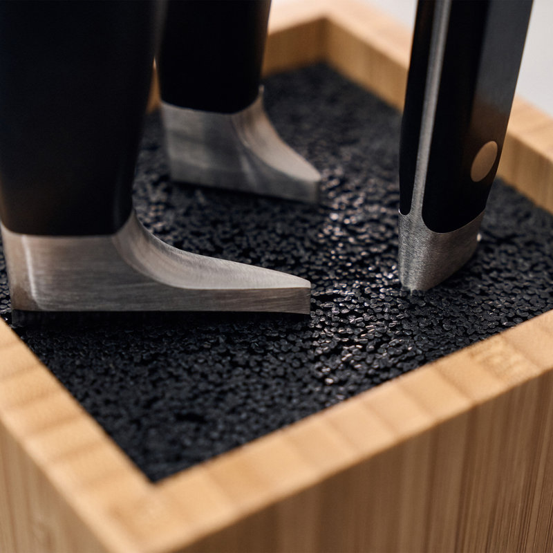 ZWILLING Bamboo Bristle Knife Storage Block