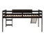 Lit mezzanine avec glissade, conception multifonctionnelle, lit simple-1753692207
