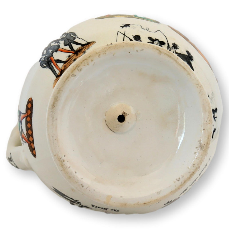 Staffordshire Earthenware Pitcher
