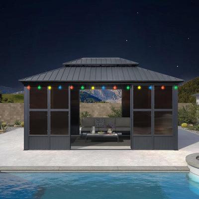 Solarium mauve 12 'x 16' Solarium