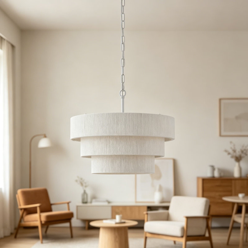 Luminaire suspendu côtier 3 pièces Boho