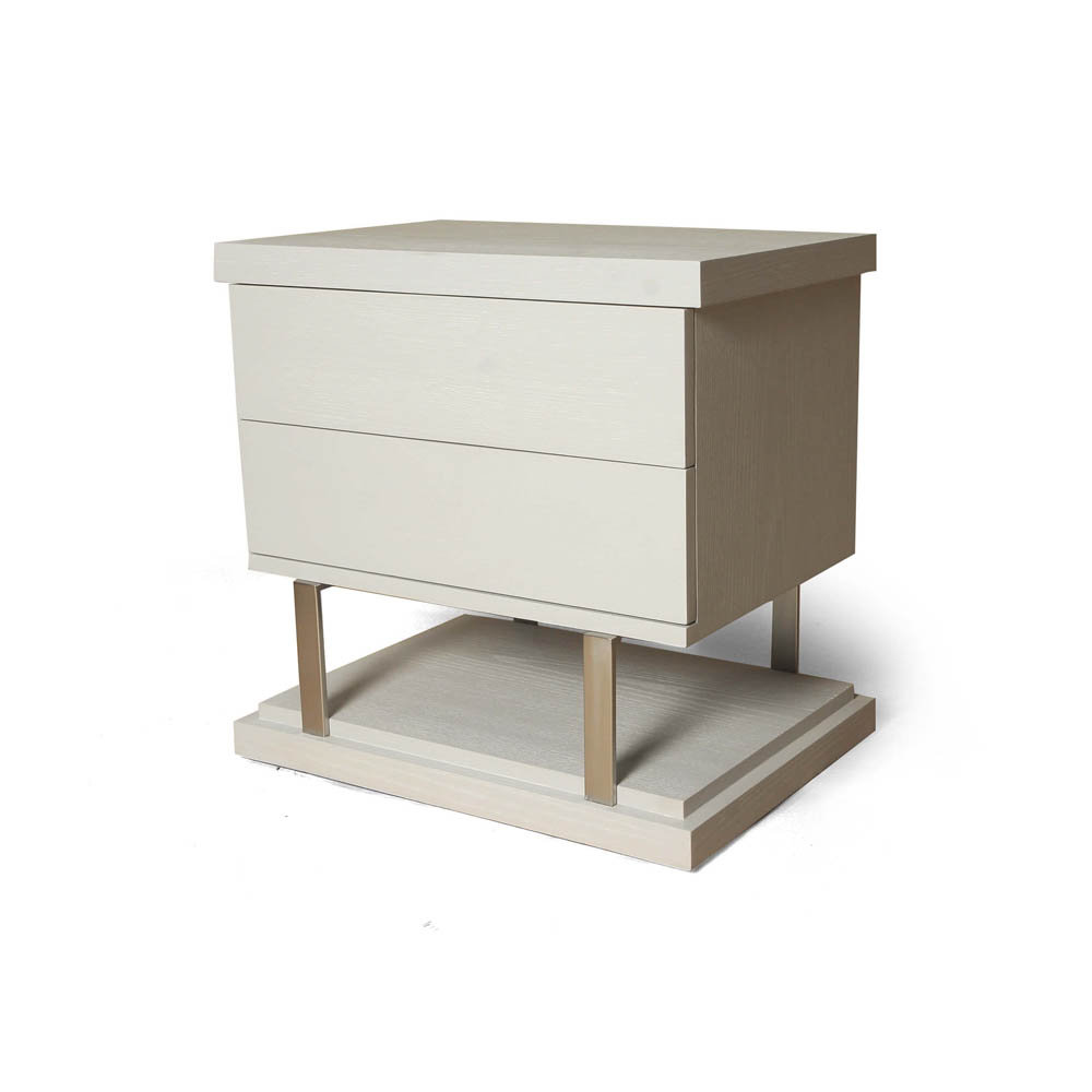 Wallace 2 Drawer Bedside Table