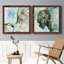 Hawk On Blue - Ensemble de 2 peintures sur toiles-920405282-920405285