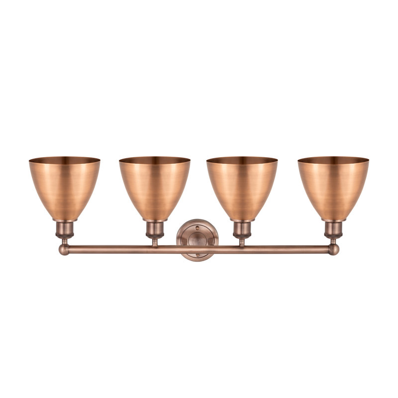 Amylee 4 - Light Dimmable Vanity Light, Antique Copper, Antique Copper