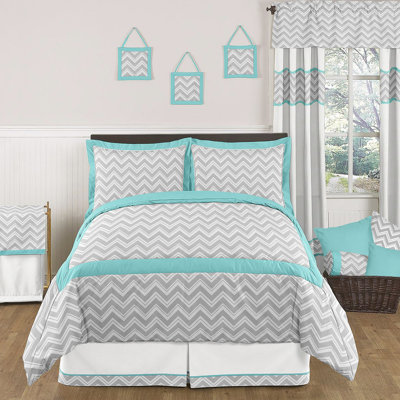 Cotton Chevron / Zig Zag Comforter
