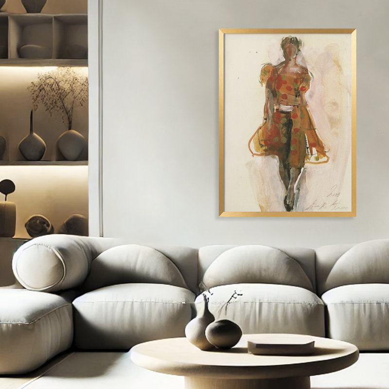 «Classic Illustration V», impression classique encadrée, H 40 po x l 30 po