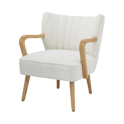 Upholstered Teddy Lounge Chair