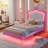 Princess Bed Frame with LED Lights-1934203326