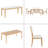 Vintage Extendable Dining Table Set For 6 With 4 Chairs & Bench, 59 To 72-Inch Rustic Farmhouse Kitchen Table Set With Distressed Finish And Retro Carved Legs-998250927