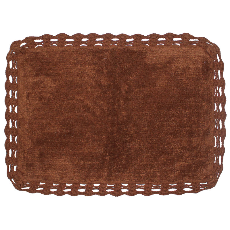 Tapis pour salle de bain Georgine, Lin, l 21 po x L 34 po