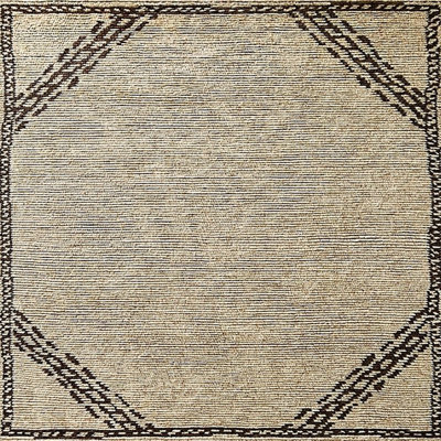 Tapis beige / noir Olton